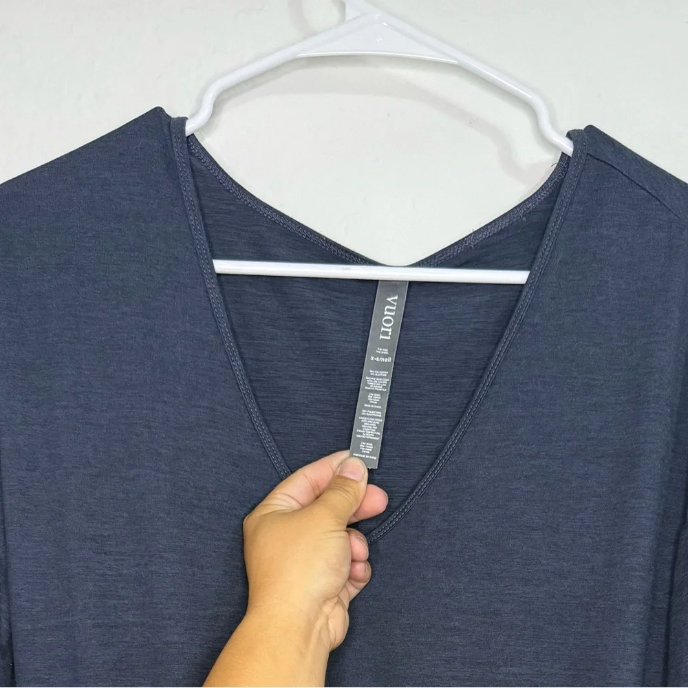 Vuori Lux Long Sleeve Navy Jumpsuit - Picture 5 of 5